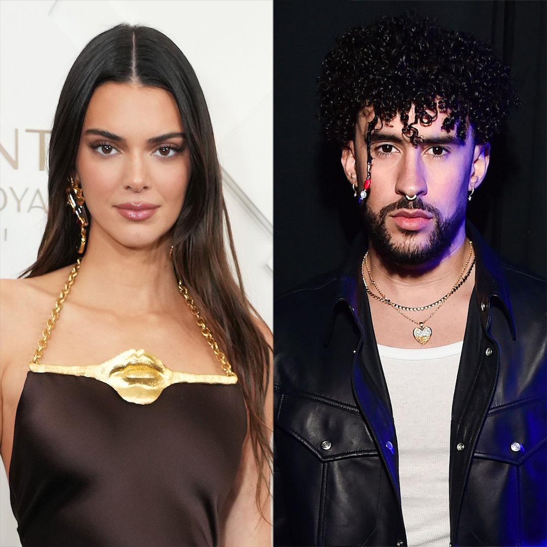 Kendall Jenner and Bad Bunny Were Twinning During Night Out at Lakers Game – E! Online